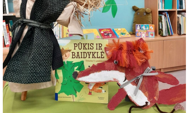Interaktyvi edukacija pagal V.V. Landsbergio knygelę ,,Pūkis ir baidyklė“ 