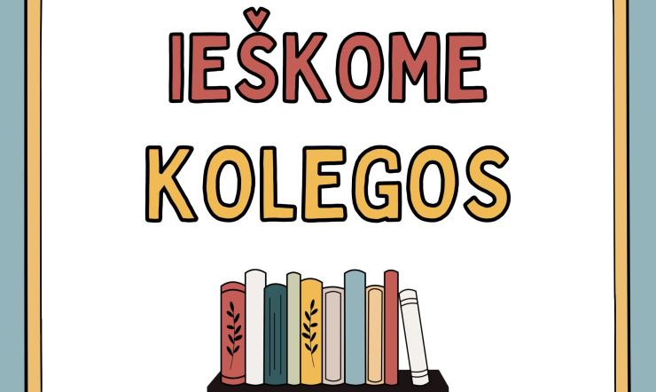 Biblioteka šiuo metu ieško vyr. bibliotekininko