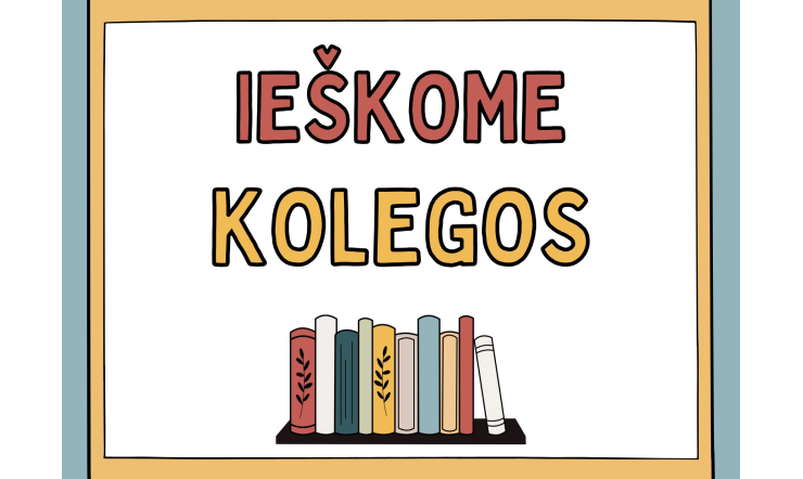 Biblioteka šiuo metu ieško vyr. bibliotekininko