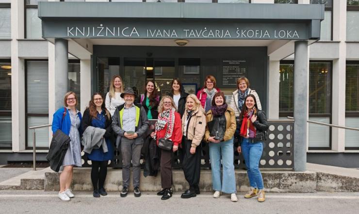Tarptautinė patirtis ir bendrystė: bibliotekos atstovų viešnagė Slovėnijoje
