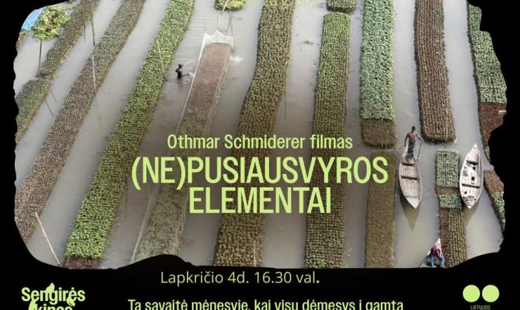  SENGIRĖS KINAS Panevėžio rajono savivaldybės viešojoje bibliotekoje. (NE)PUSIAUSVYROS ELEMENTAI