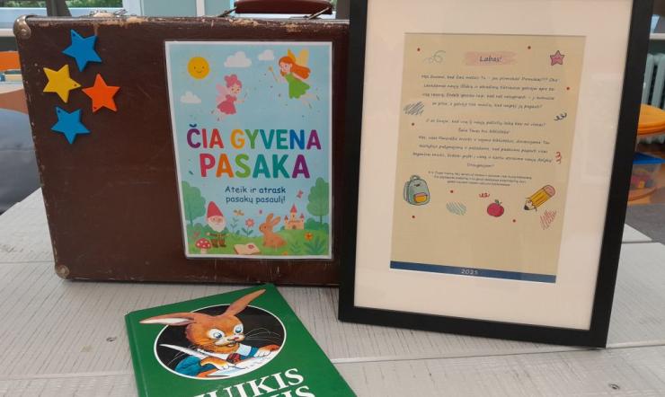 Bibliotekų iniciatyva „Laiškas pirmokui“ – Pažagienių mokykloje-darželyje