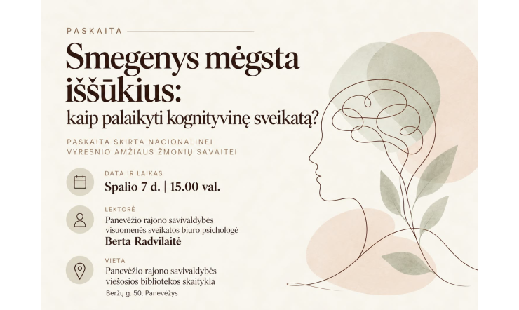 Kaip išlaikyti aštrų protą vyresniame amžiuje?
