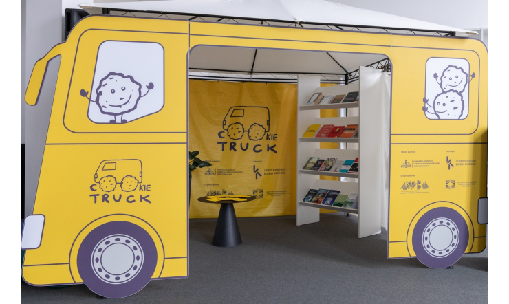 „Cookie Truck“. Interaktyvus medijų ir informacinio raštingumo furgonėlis ir interaktyvios veiklos Geležiuose