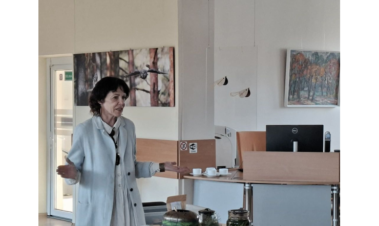 Bibliotekoje lankėsi žolininkė Dalė Petraitienė