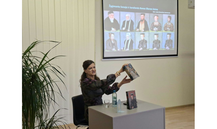 „Dvi seserys, dvi karalienės: Kotryna ir Ona Jogailaitės“.  Susitikimas su rašytoja Ilona Skujaite