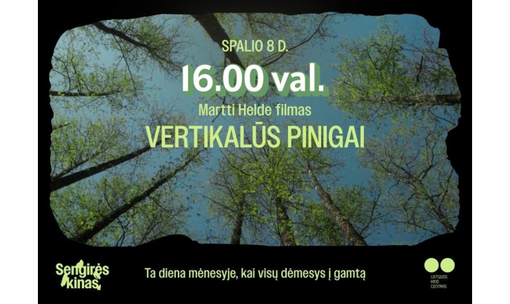 "Sengirės" kino seanse – gamtos katastrofų filmas, siūlantis sprendimus