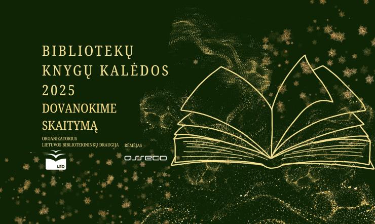 Kviečiame į „Bibliotekų knygų Kalėdas“!