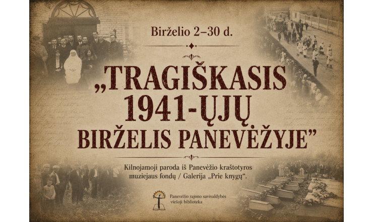 Prieš 85 metus Panevėžyje vykusią tragediją mena Kraštotyros muziejaus paroda