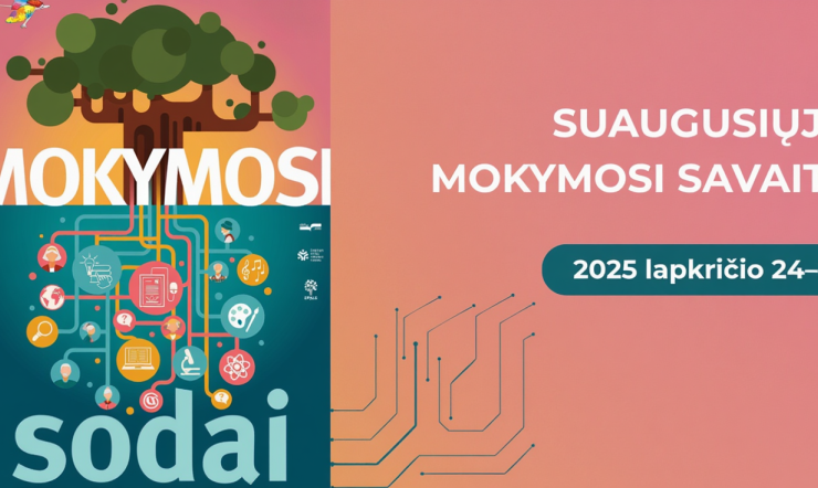 2025 m. Suaugusiųjų mokymosi savaitė „Mokymosi sodai“