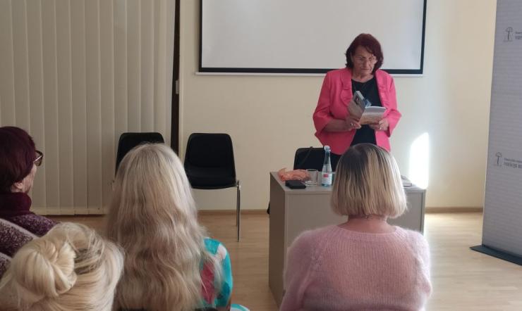 Naujos knygos kelionė prasidėjo bibliotekoje