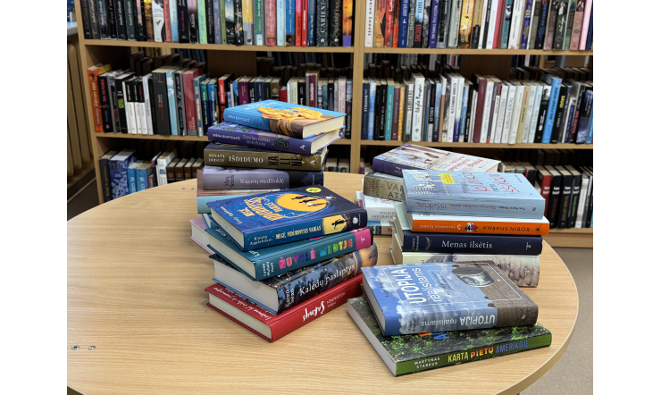 Dėkojame už bibliotekai dovanotas knygas!