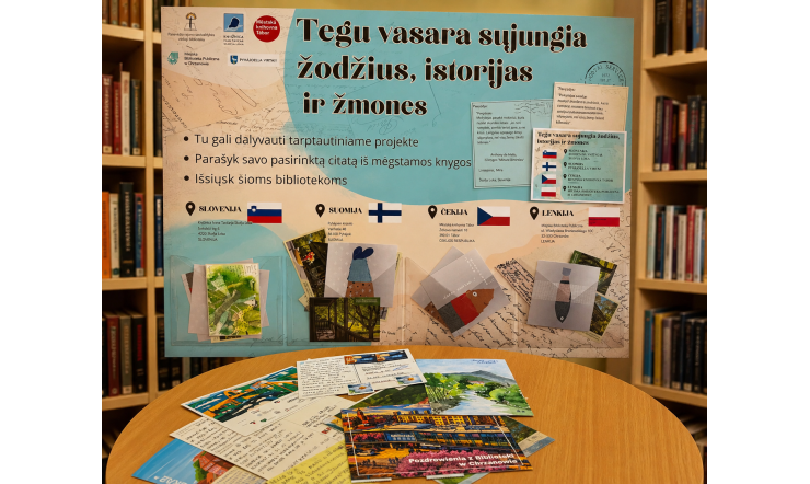 Tegu vasara sujungia žodžius, istorijas ir žmones. Akcija tęsiasi