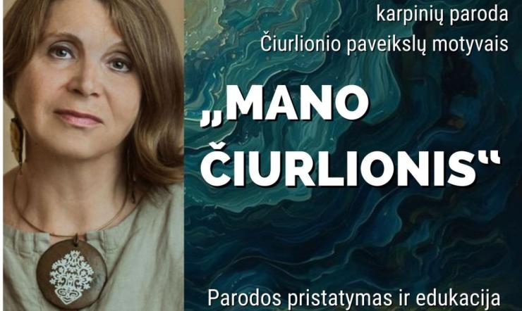 Bibliotekoje - paroda iš M. K. Čiurlionio namų -  muziejaus fondų