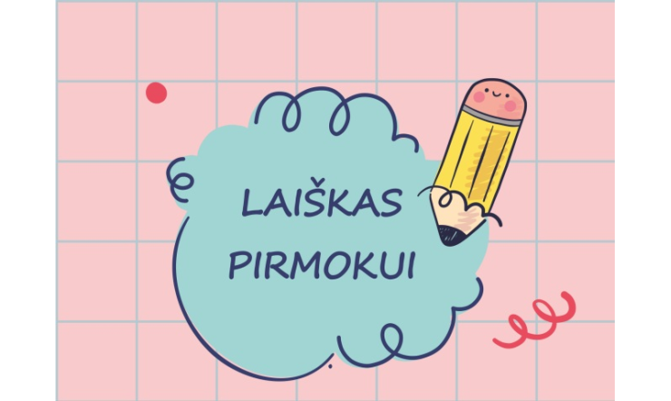 Rugsėjį – „Laiškas pirmokui“ nuo bibliotekos