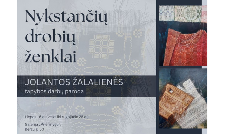  „Nykstančių drobių ženklai“  saugo nykstančių tradicijų atmintį