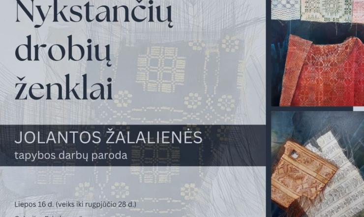  „Nykstančių drobių ženklai“  saugo nykstančių tradicijų atmintį