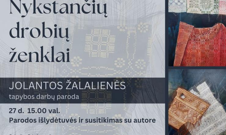  „Nykstančių drobių ženklai“  saugo nykstančių tradicijų atmintį