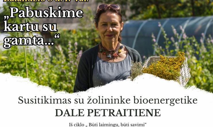 Pabuskime kartu su gamta