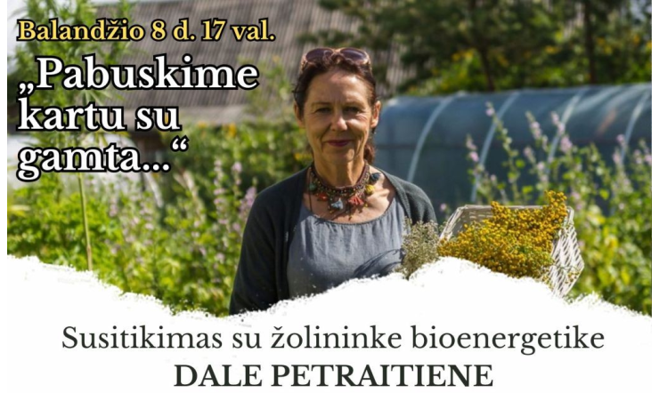 Pabuskime kartu su gamta