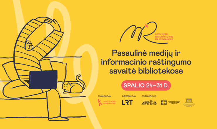 Medijų ir informacinio raštingumo savaitė 2024: Šiuolaikinės visuomenės ugdymas bibliotekose