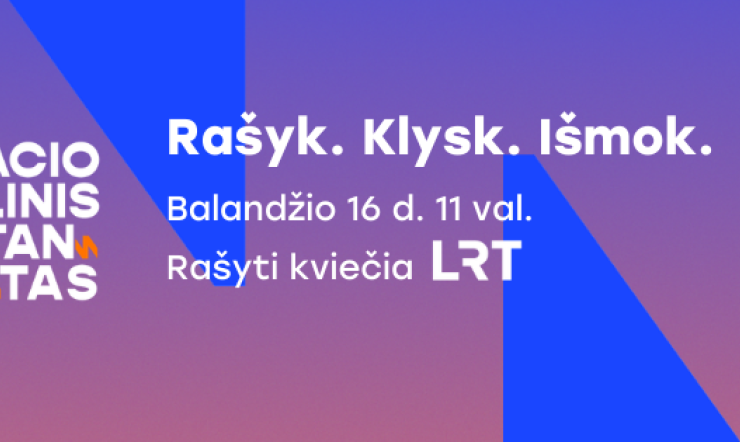 Kviečiame Nacionalinį diktantą rašyti bibliotekoje