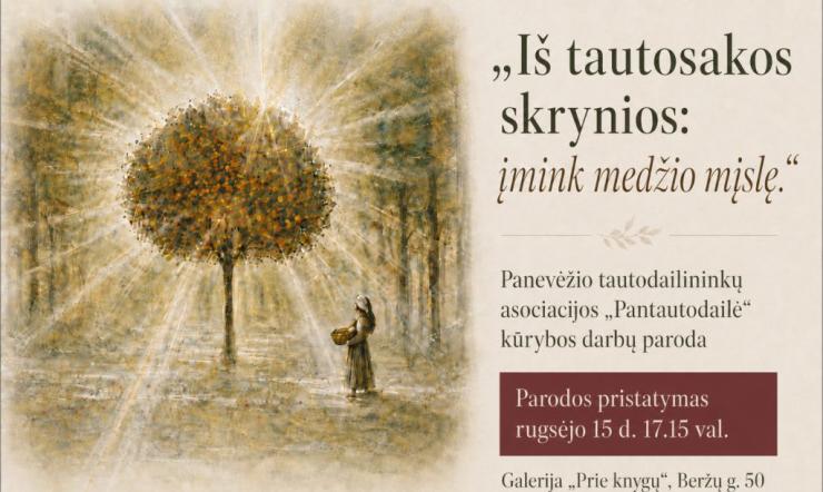 Tautodailininkų parodoje – medžių istorijos ir mislės