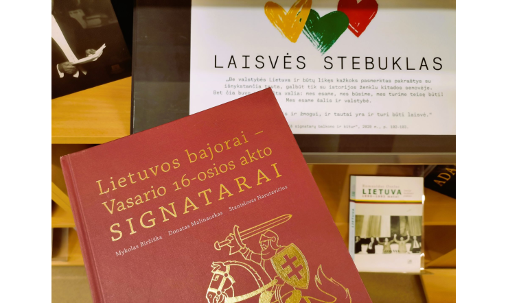 „Laisvės stebuklas“ – Vasario 16-ajai skirta knygų paroda