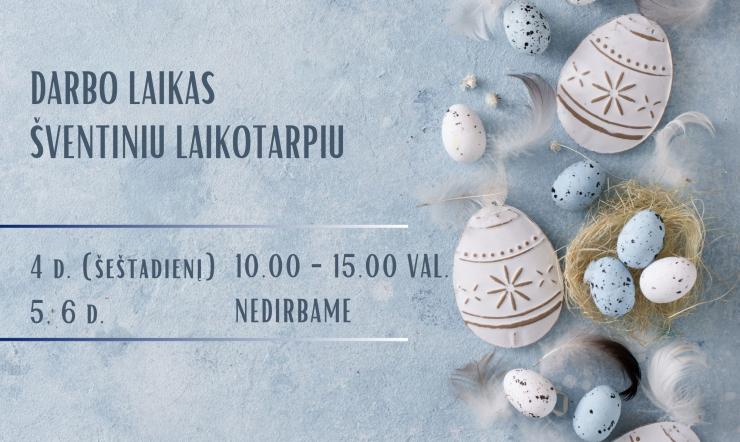 Darbo laikas šventiniu laikotarpiu