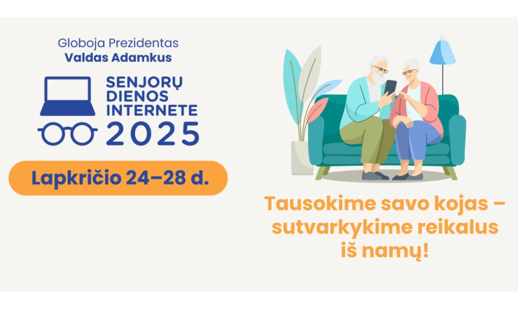 Lapkričio 24–28 d. bibliotekos lankytojai kviečiami į teminės akcijos „Senjorų dienos internete“ renginius