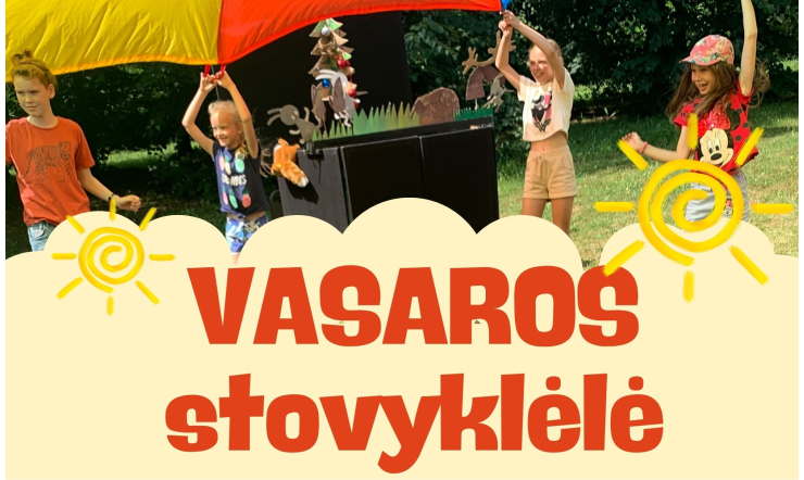 „Keturių bibliotekų tiltas: saugi ir kūrybinga vasara mums“ vaikų socializacijos programos projekto vasaros stovykla vaikams 