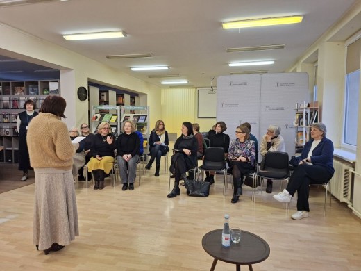 Parodos pristatymo akimirka