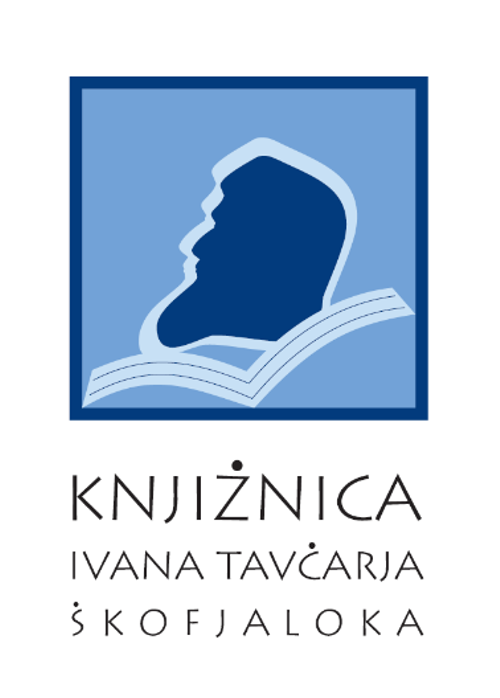 Škofja Lokos bibliotekos logotipas