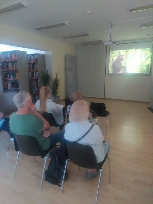 Akimirka iš kino dokumentikos peržiūros