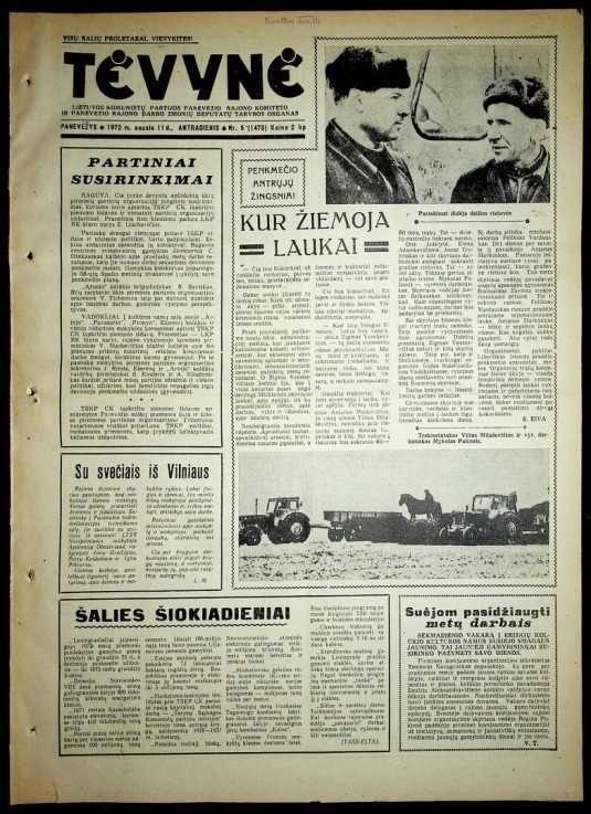 Tėvynė 1972-01-11 Nr 5