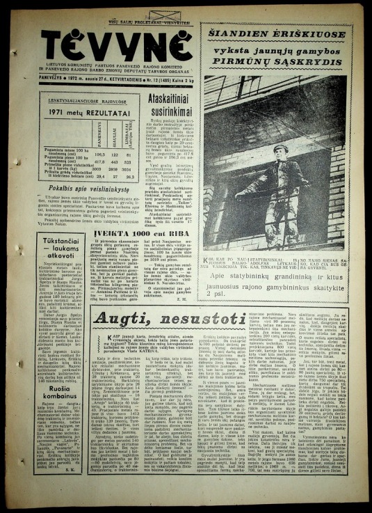 Tėvynė 1972-01-27 Nr 12