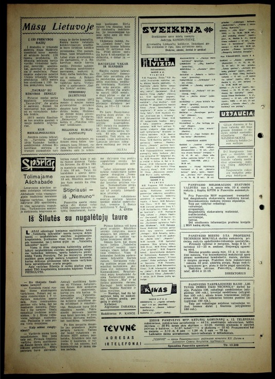 Tėvynė 1973-01-06 Nr 3