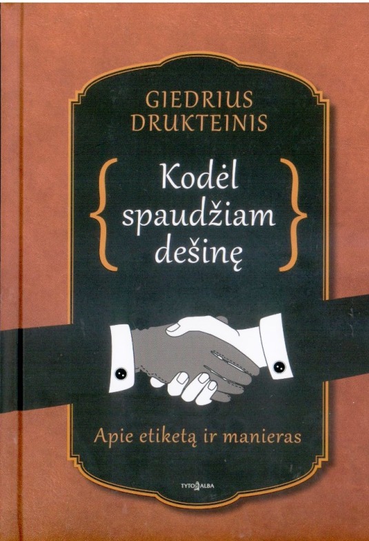 Drukteinis G. Kodėl spaudžiam dešinę