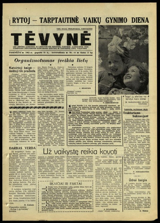 Tėvynė 1962 gegužės 31 NR_14.
