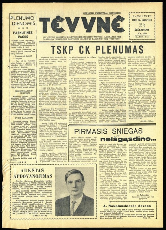 Tėvynė 1962 lapkričio 24 NR_89.