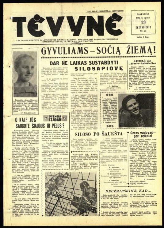 Tėvynė 1962 spalio 13 NR_72.