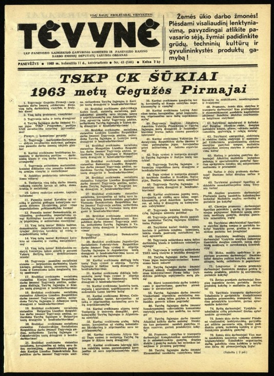 Tėvynė 1963 balandžio 11 NR_43 (146)