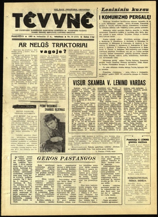 Tėvynė 1963 balandžio 27 NR_50 (153)