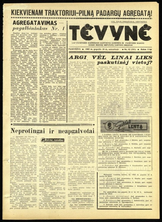 Tėvynė 1963 gegužės 28 NR_62 (165)