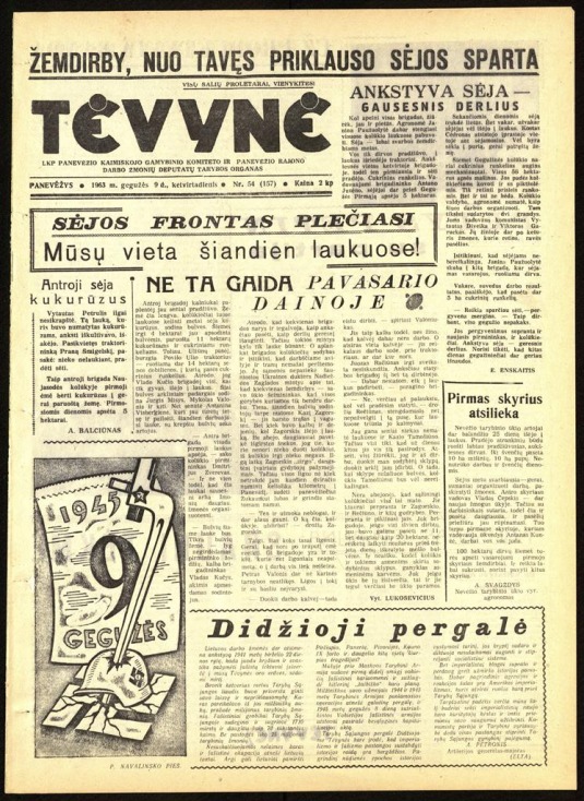 Tėvynė 1963 gegužės 9 NR_54 (157)