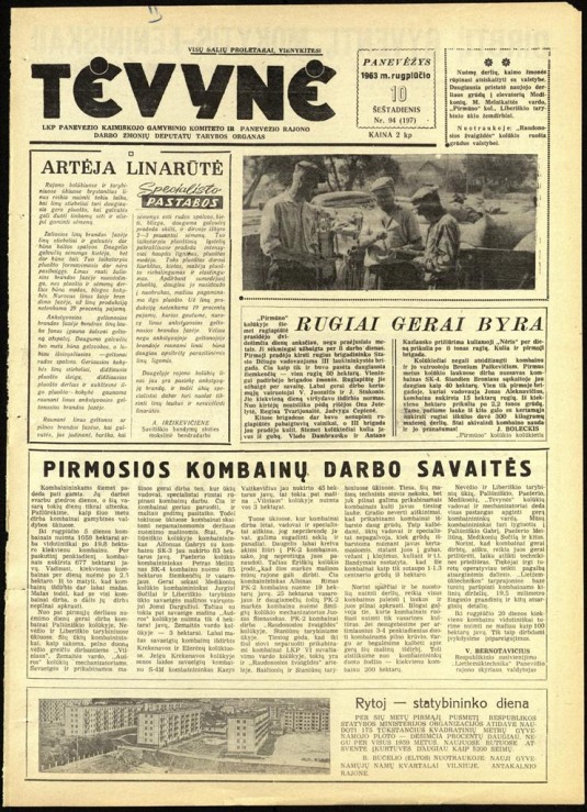 Tėvynė 1963 rugpjūčio 10 NR_94 (197)