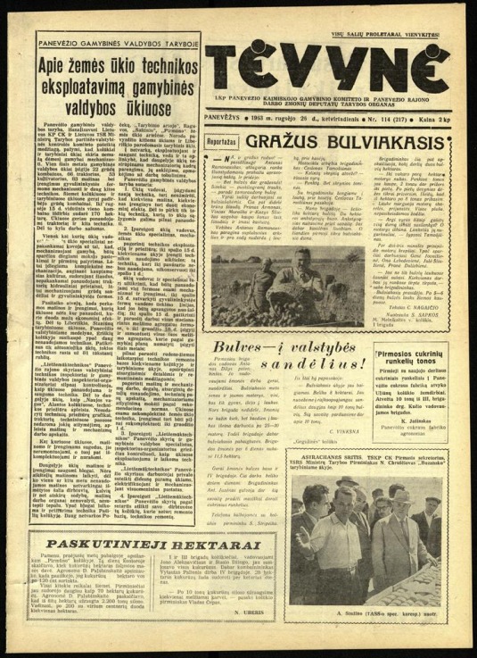 Tėvynė 1963 rugsėjo 26 NR_114 (217)